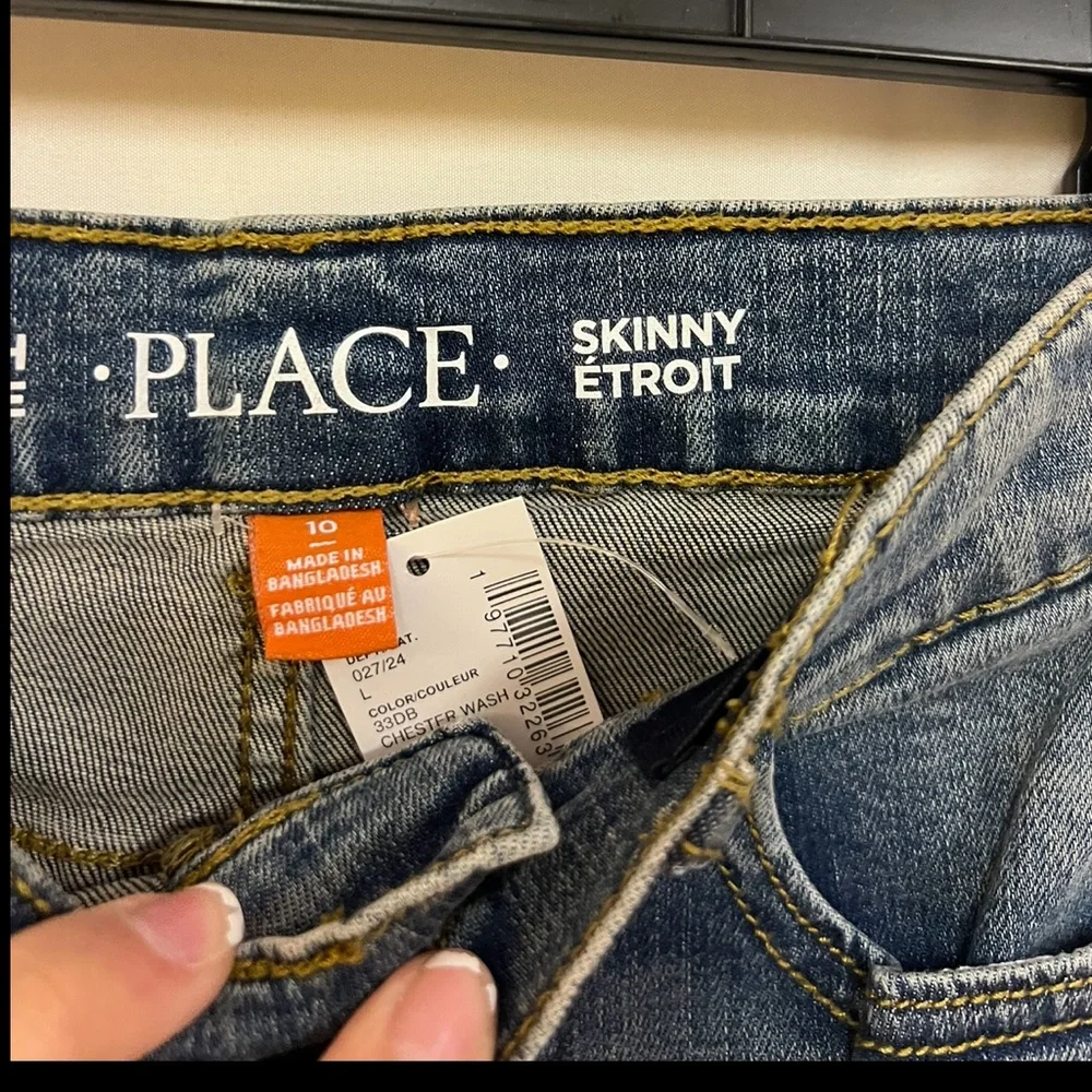 NEW The Children’s Place Boys Skinny Jeans - Blue Size: 10